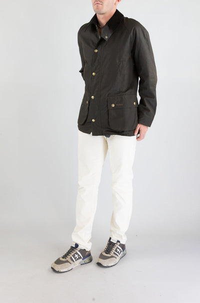 Giubbotto Barbour Ol71 da Uomo mwx0339 ashby wax