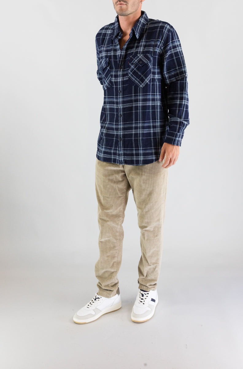 Camicia Levis  Blu da Uomo a19100790 relaxed fit western pier