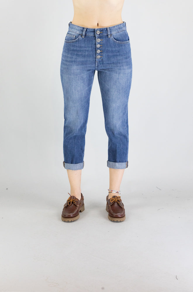 Jeans Dondup Blue da Donna dp268 ds0107d mr9 koons