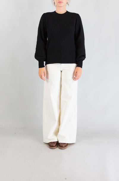 Maglia Mc2 Saint Barth Black da Donna marianne wave soft