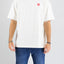 T-Shirt The North Face White da Uomo nf0a8eg5qli tnf red box
