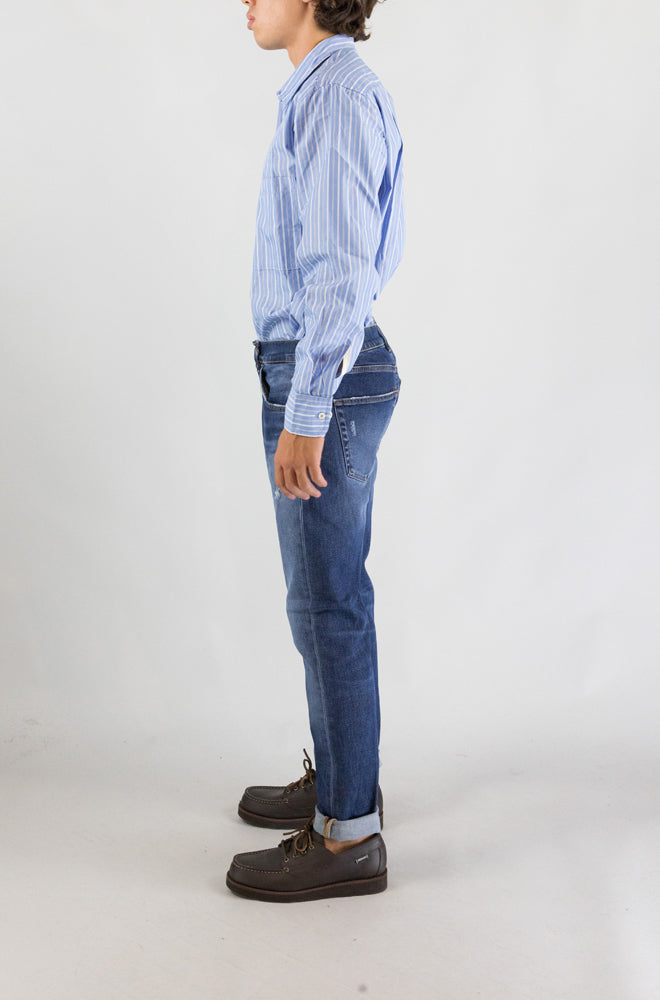 Jeans Dondup Blue da Uomo up563dsk340uj54