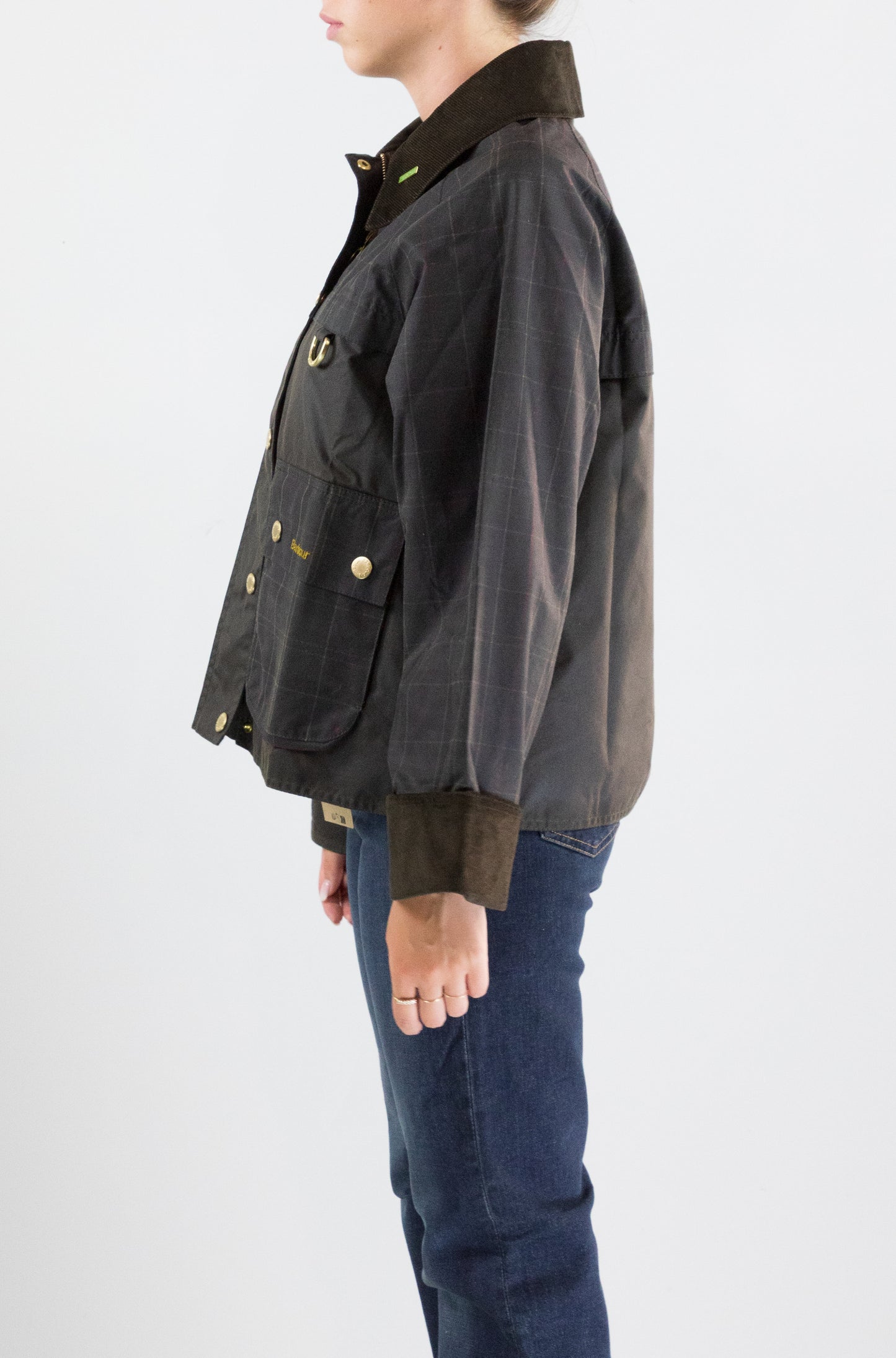 Giubbotto Barbour Ol71 da Donna lwx1584 tartan spey wax