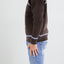 Maglia Drole De Monsieur Dark Brown da Uomo po182 wo035 camionneur laine