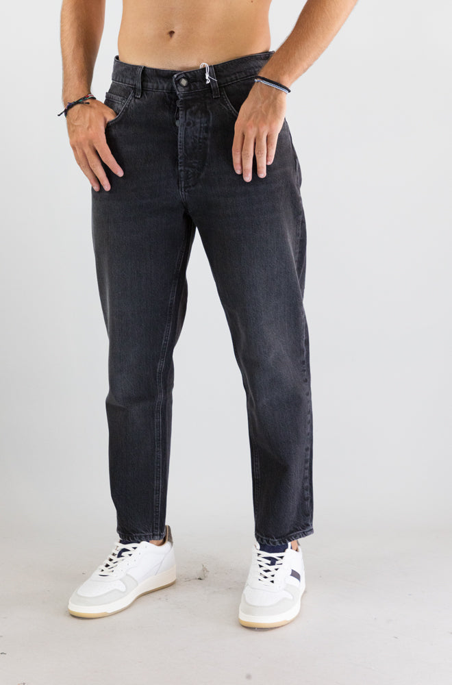 Jeans Amish Black Used da Uomo amu001n0941788 c0998bjeremiah