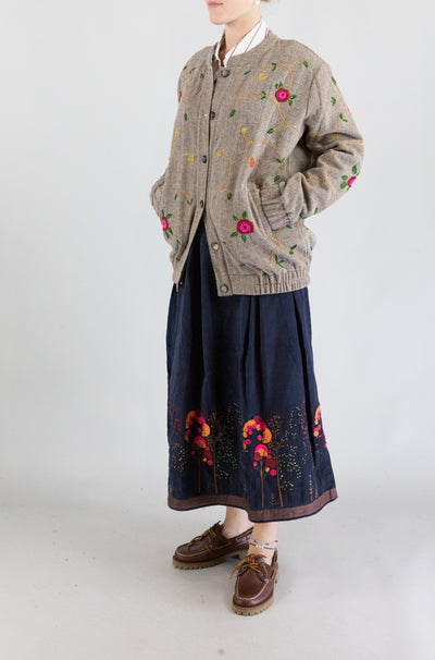 Bomber Francesca B Avorio Marrone da Donna gia bomber ram v4