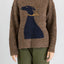 Maglia Nice Things Marrone da Donna wkx024