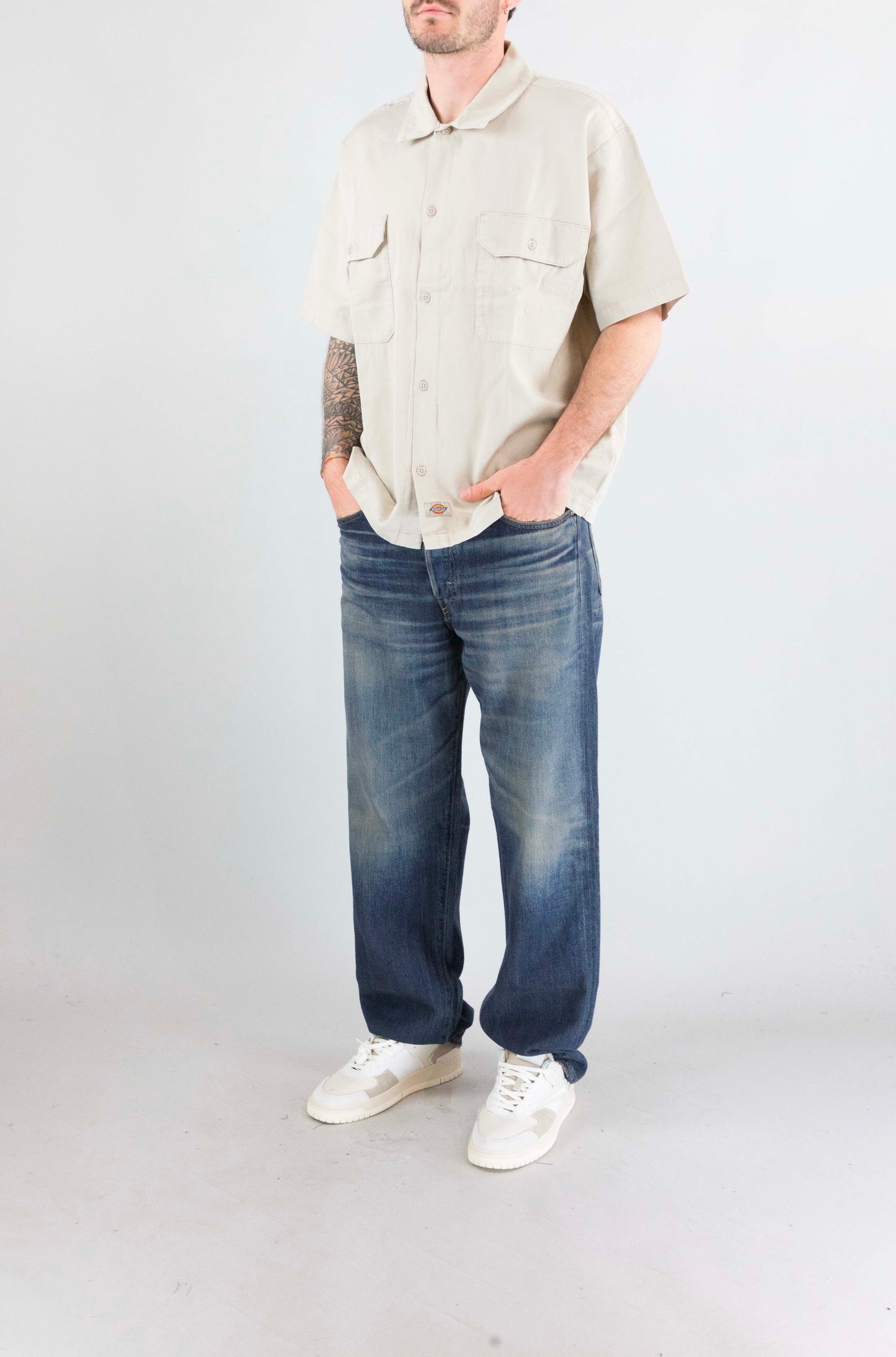 Camicia Dickies Stone da Uomo dk0a88n90st