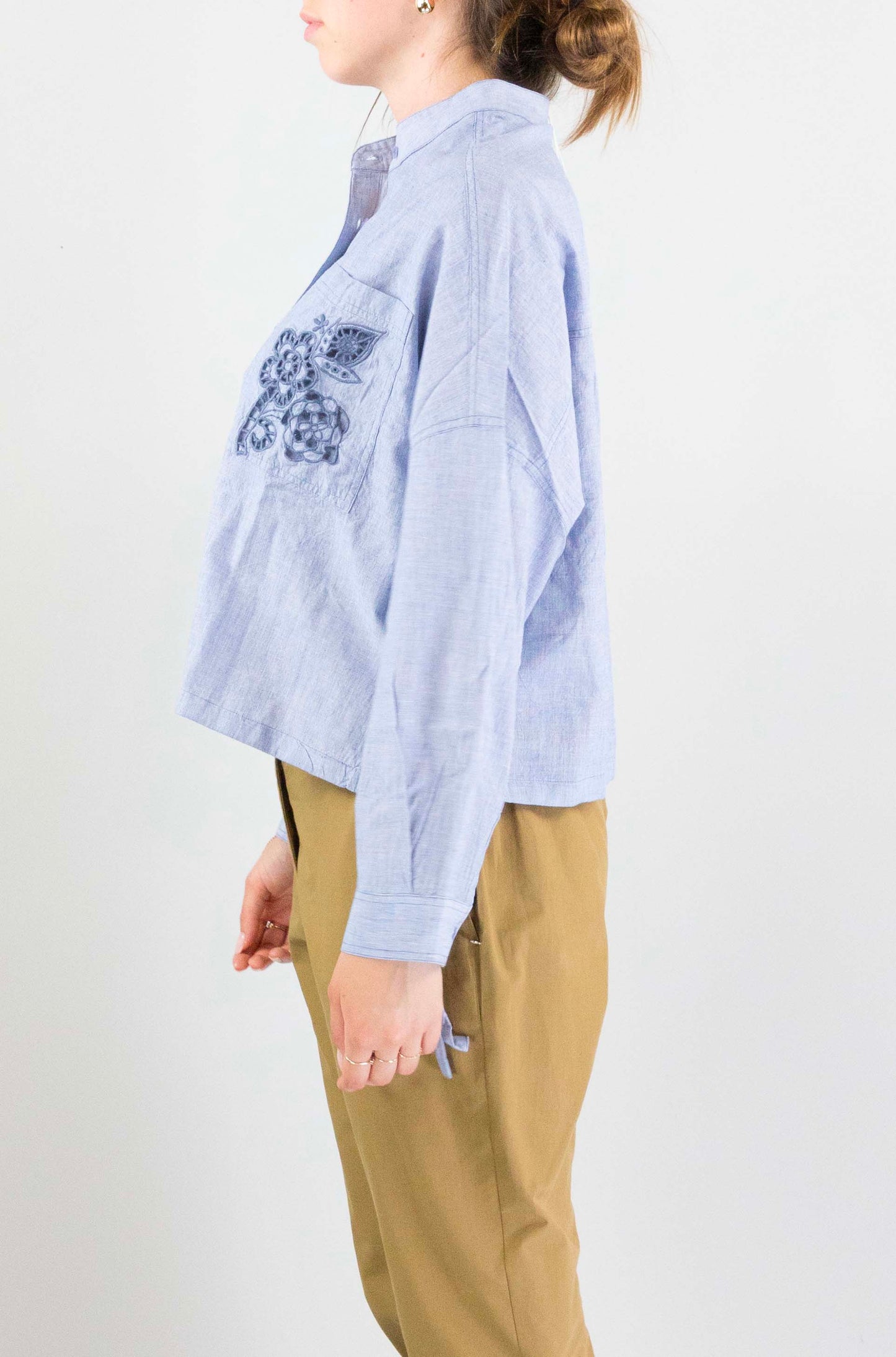 Camicia Louizon Bleu da Donna joudor