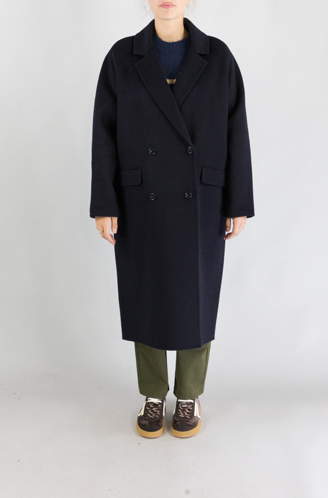 Cappotto Des Petits Hauts Marine da Donna yama