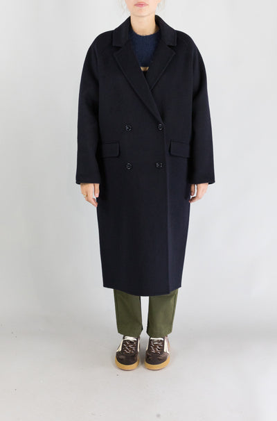 Cappotto Des Petits Hauts Marine da Donna yama