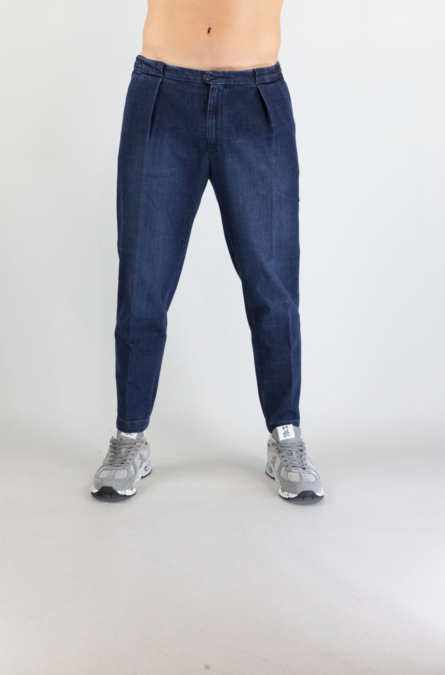 Pantalone Briglia Navy da Uomo portobellod 400195 61