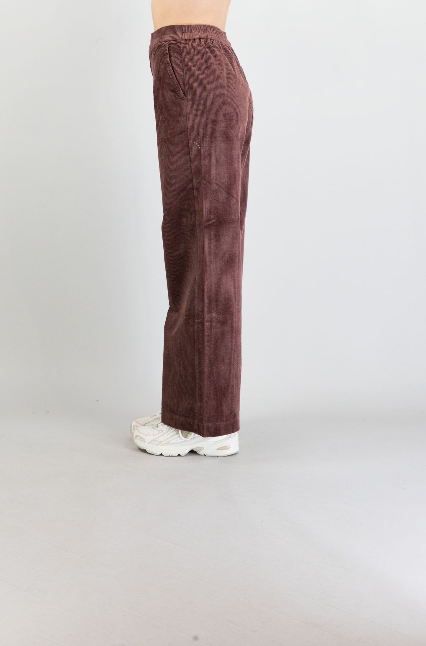 Pantalone Nice Things Castagna da Donna wwv016