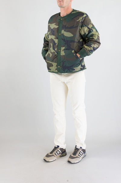Giubbotto Alpha Industries Camo da Uomo f258132 studio liner