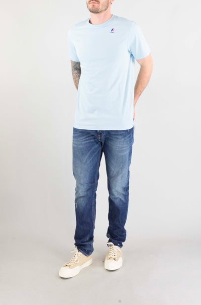 T-Shirt Kway D40 Blue Dream da Uomo k7142kw leonide