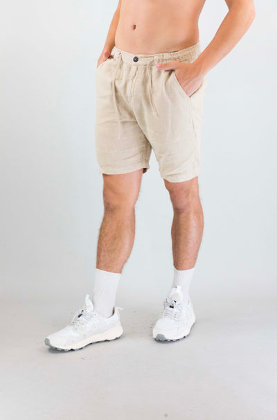 Pantalone Roy Roger’S Heavy Linen Dyed Sand da Uomo rru90302p4230569