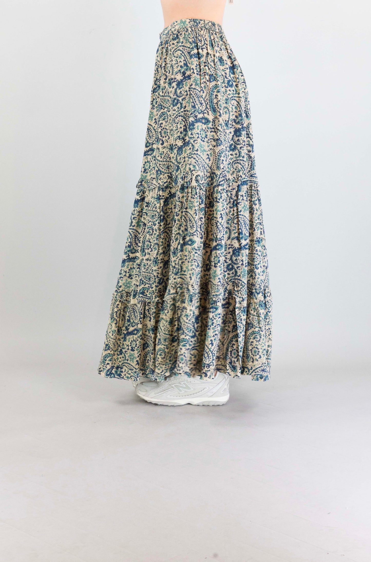 Gonna Maison Hotel Dark Paisley da Donna pacific cashmere aldo