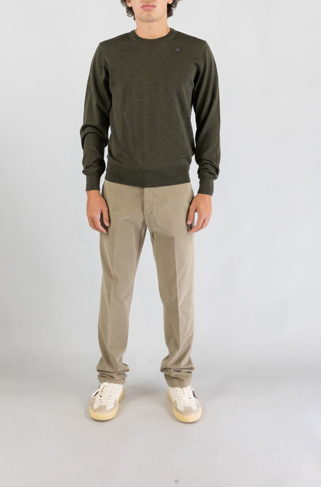 Maglia Kway Wmr Green Blackish da Uomo k2142ew sebastien merino