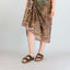 Pareo Mc2 Saint Barth Silk Voile Sand Leopard da Donna thaiti