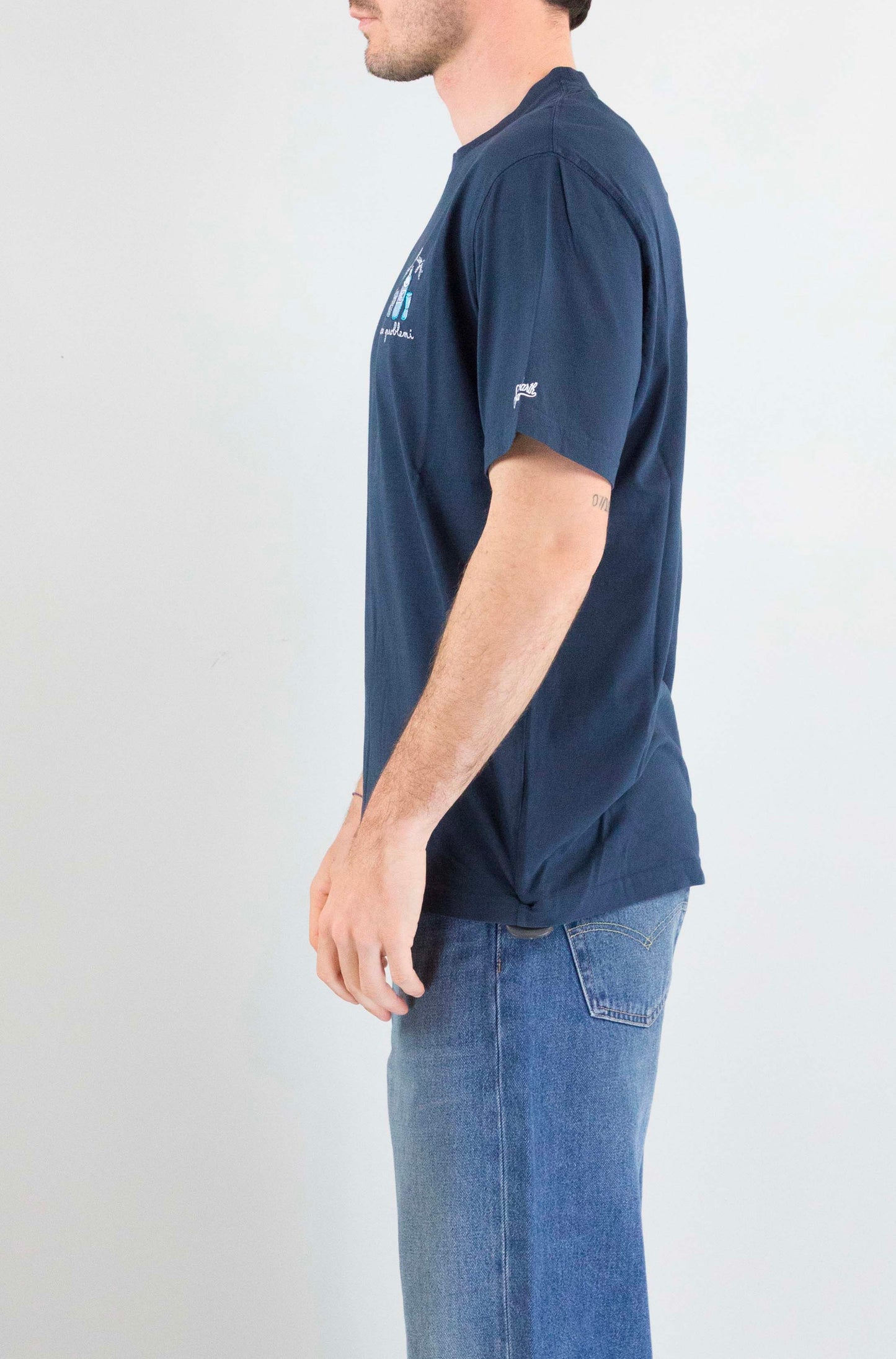 T-Shirt Mc2 Saint Barth Barman Soluzioni 61 da Uomo portofino