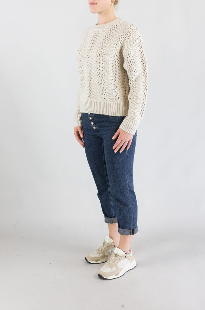 Maglia Levis  Panna da Donna 007vk00040 charlotte pointelle