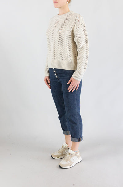 Maglia Levis  Panna da Donna 007vk00040 charlotte pointelle