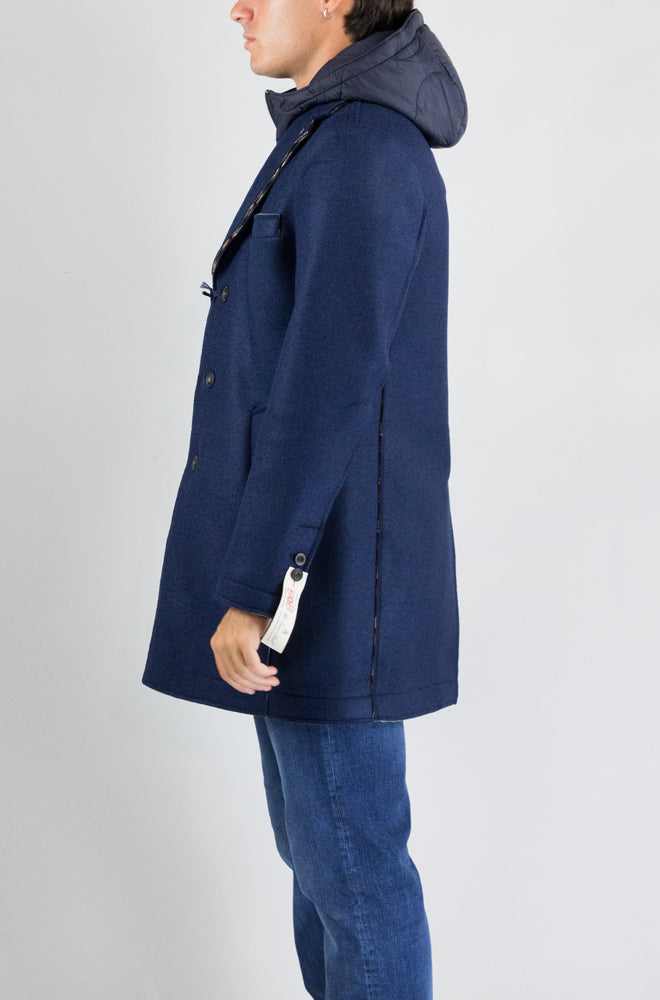 Cappotto Bob Navy da Uomo andy bt484