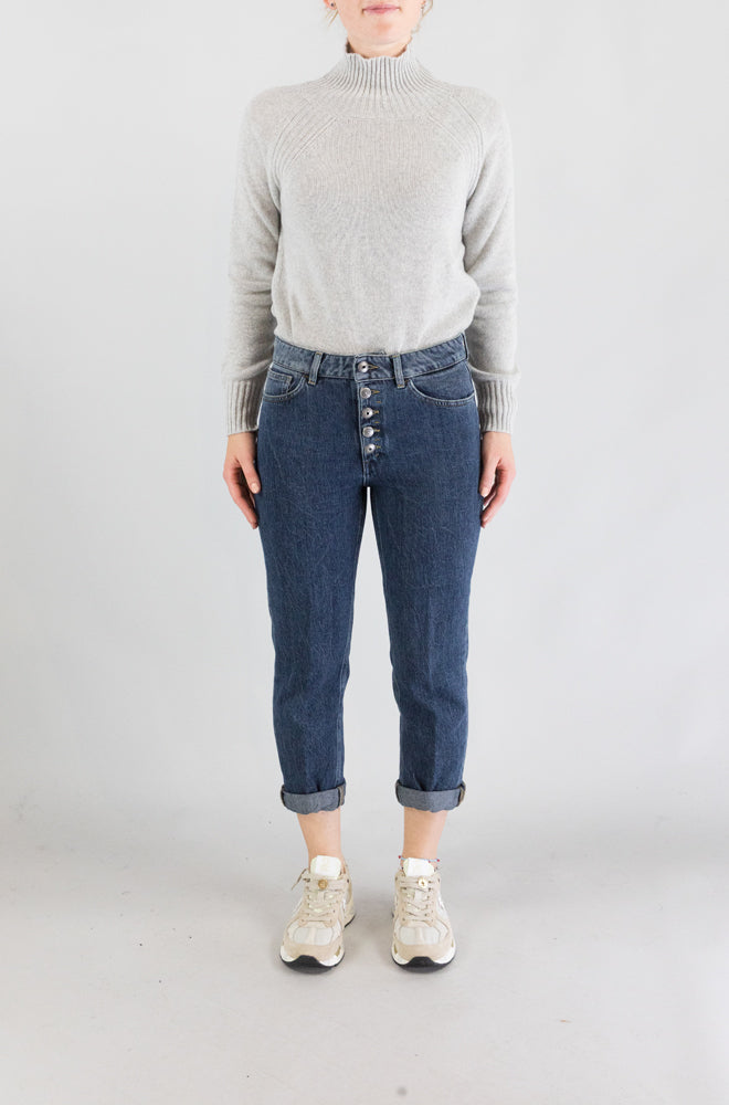 Jeans Dondup Blue da Donna dp268b df0310d ms5 koons