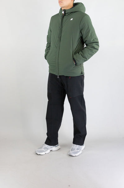 Giubbotto Kway Ah3 Black Pure Green da Uomo k6128vw jack st warm