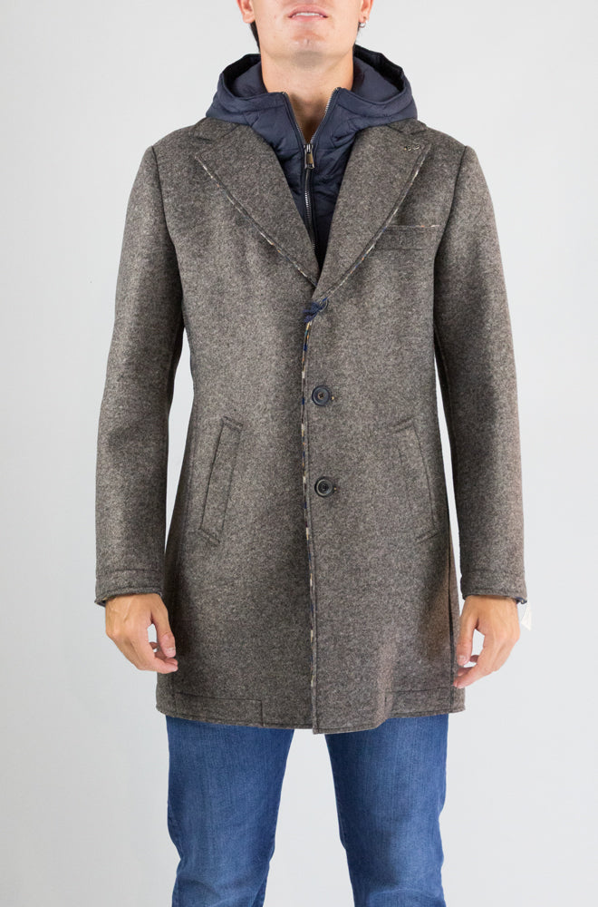 Cappotto Bob Moro da Uomo andy bt484