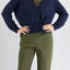 Maglia Nice Things Navy da Donna wkx039