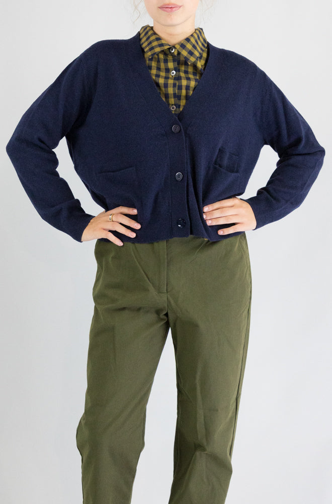 Maglia Nice Things Navy da Donna wkx039