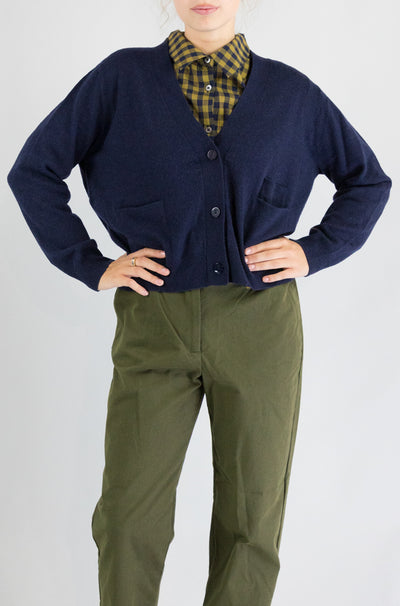 Maglia Nice Things Navy da Donna wkx039