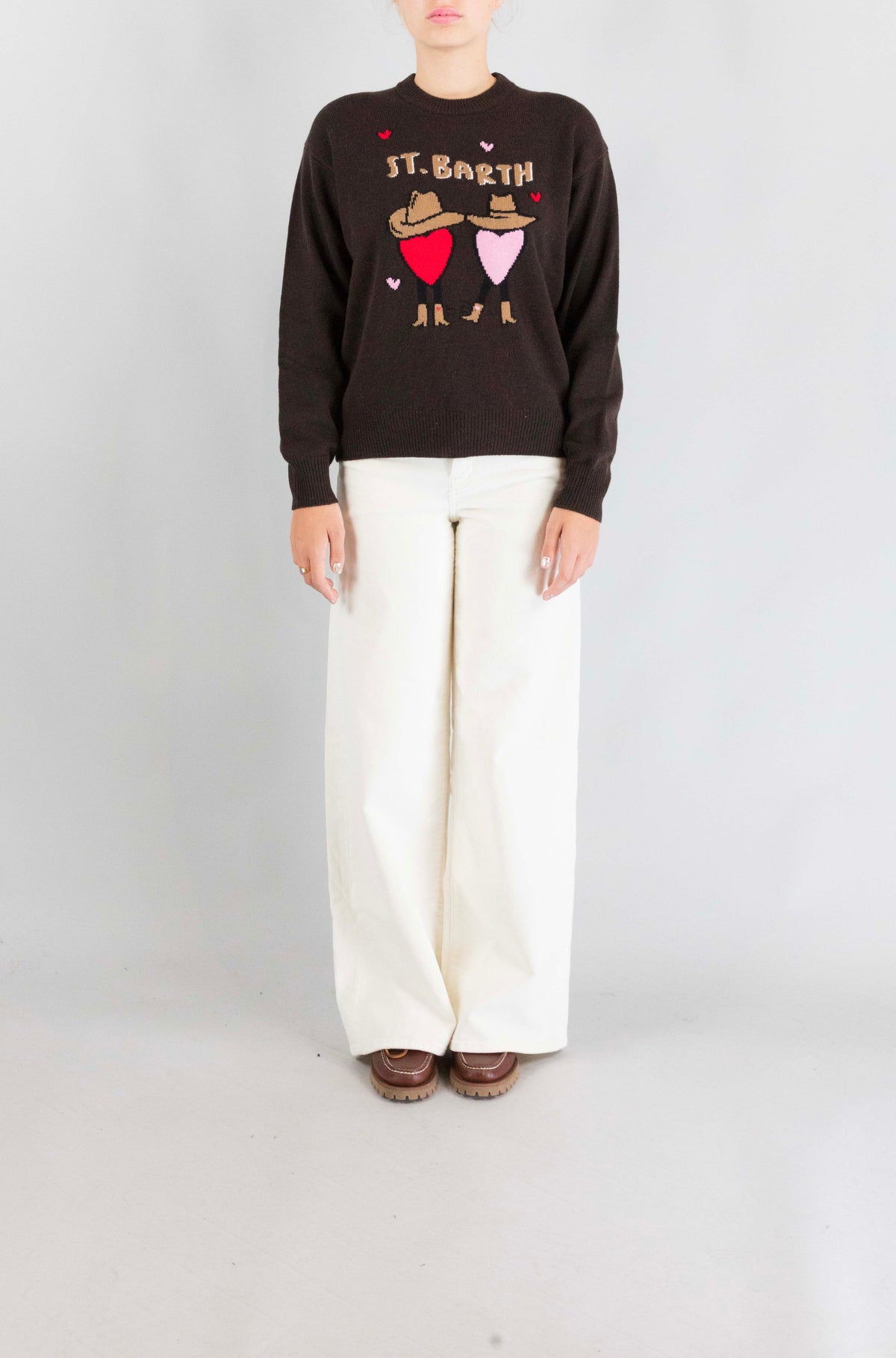 Maglia Mc2 Saint Barth Double Love da Donna danya