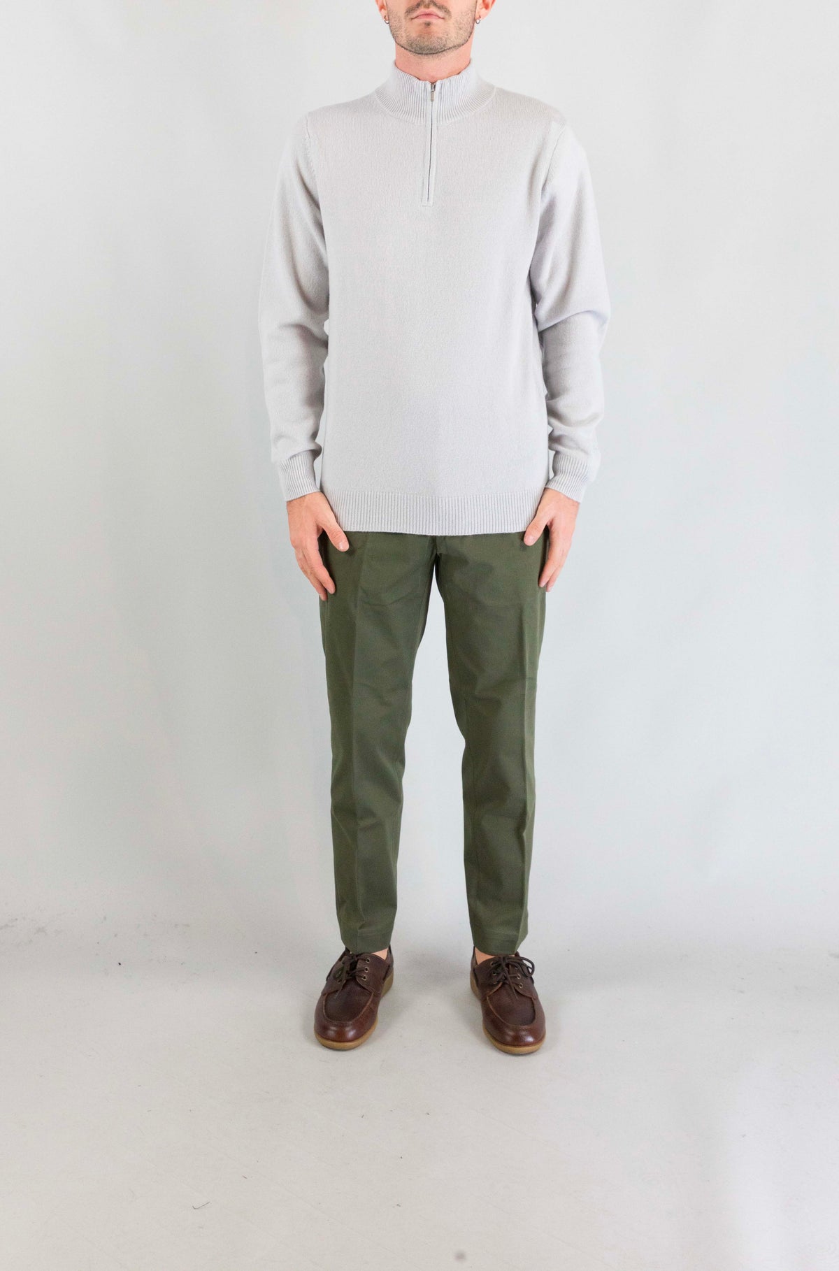 Maglia Mc2 Saint Barth 00028m Stone Light da Uomo jermyn contrast