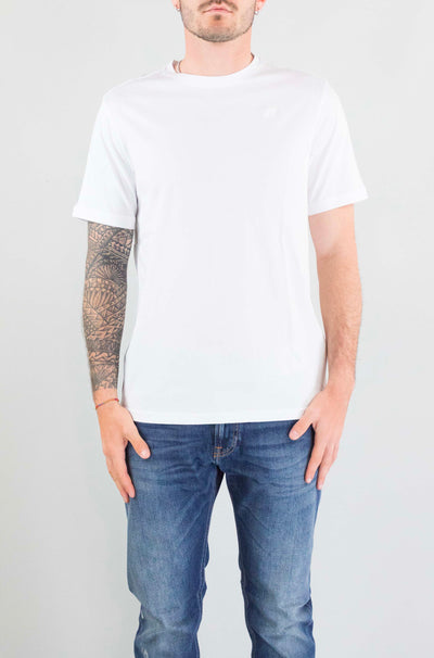 T-Shirt Kway 001 White da Uomo k7125uw odom