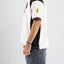 T-Shirt Found Cream Black da Uomo tt01012