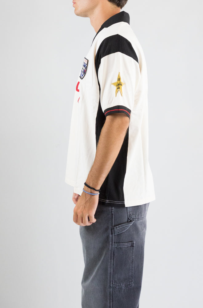 T-Shirt Found Cream Black da Uomo tt01012