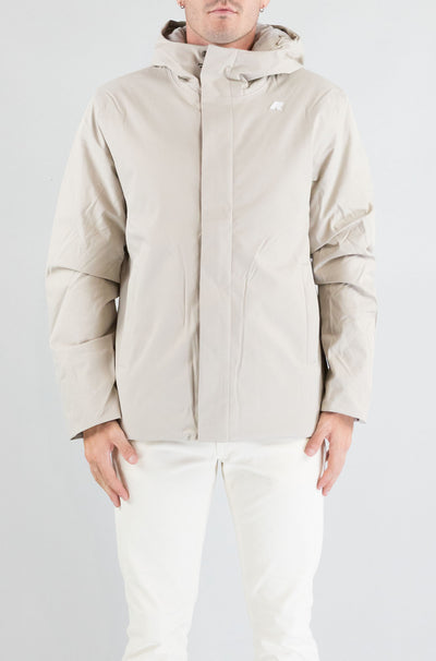 Giacca Kway B2x Beige Cashmere da Uomo k8133dw jacko twill marmotta