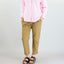 Camicia Mc2 Saint Barth Cotton Stripes Micro Apres 21 da Donna cristal