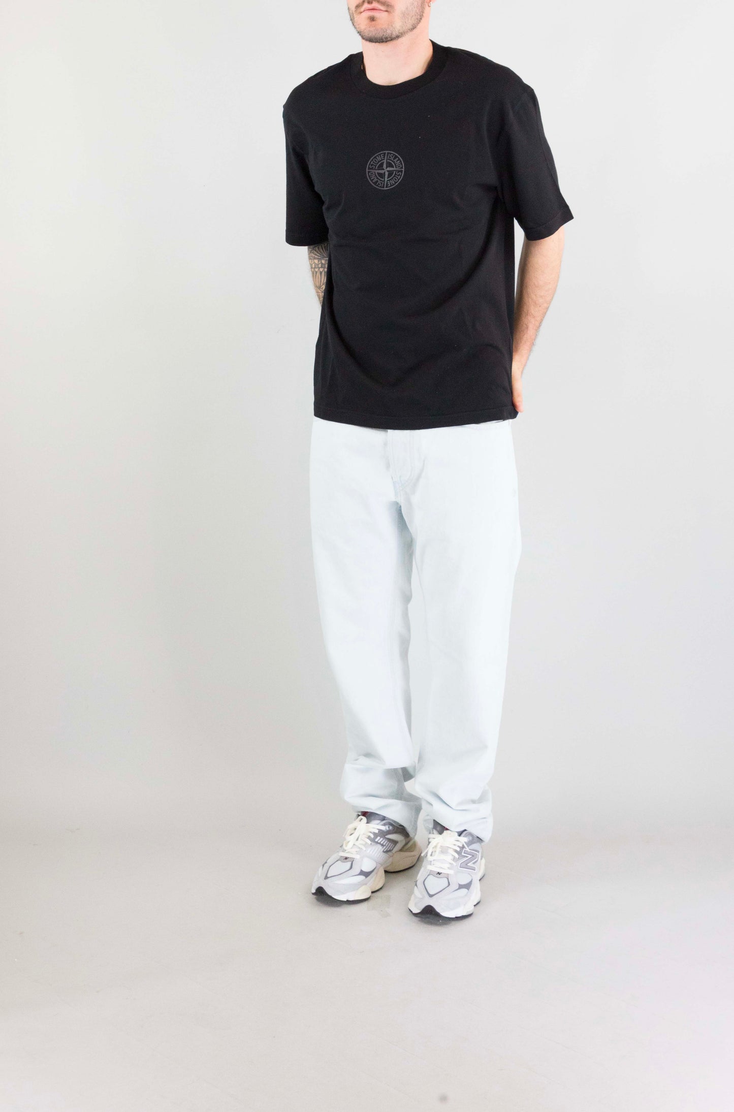 T-Shirt Stone Island V0029 da Uomo l1s152100001s0e14