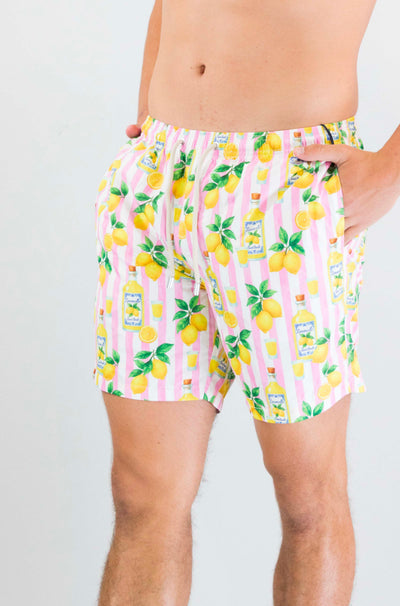 Costume Mc2 Saint Barth Limoncello Stripes da Uomo lighting