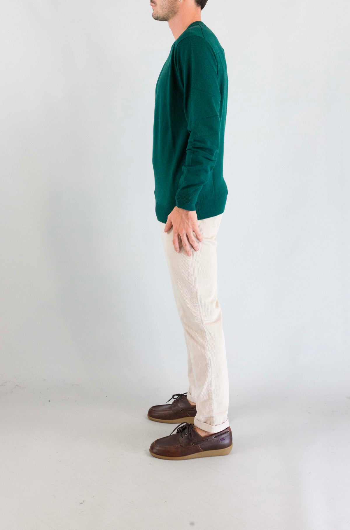 Maglia Mc2 Saint Barth British Green da Uomo regent merinocash
