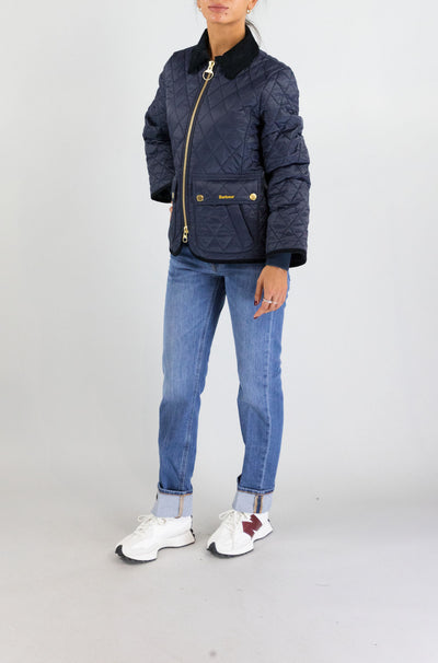 Giubbotto Barbour Ny71 da Donna lqu1765 fitted beadnell quilt