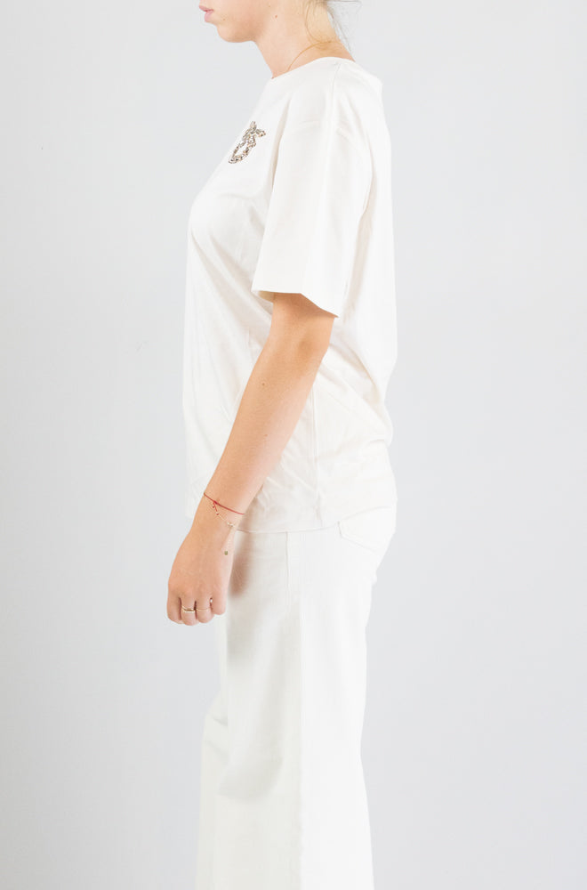 T-Shirt Pinko Bianco da Donna strepitoso