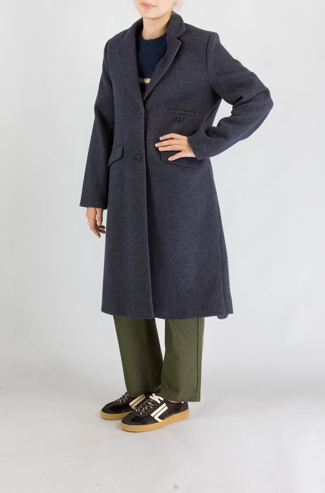 Cappotto Nice Things Mid Grey da Donna wwx076
