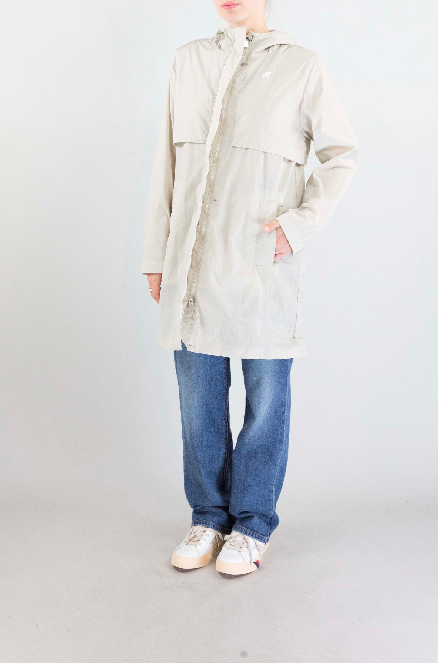 Giubbotto Kway 634 Beige Lt da Donna k71433w sophilene