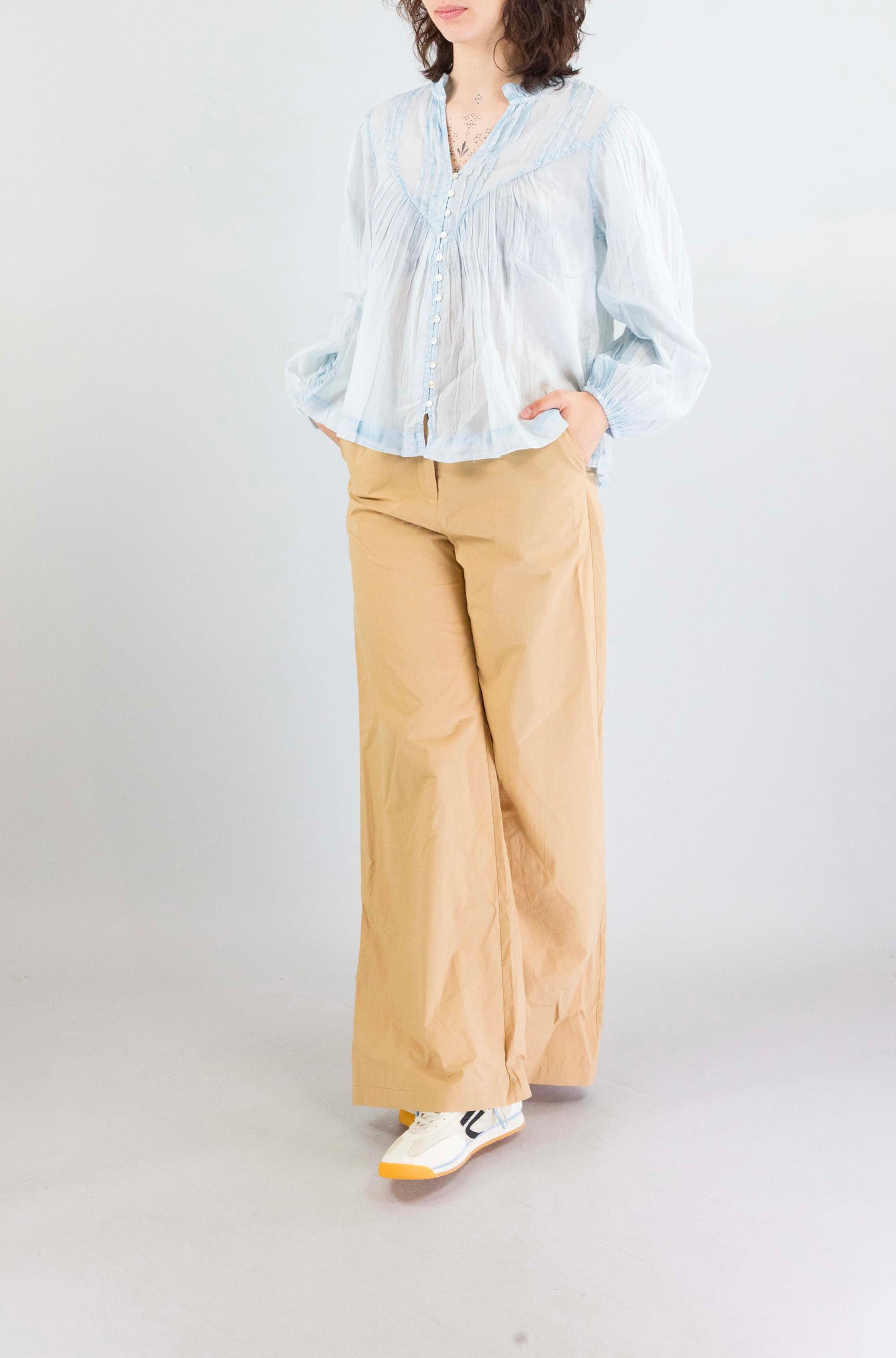 Camicia Suncoo Blue Ciel da Donna s26c07179
