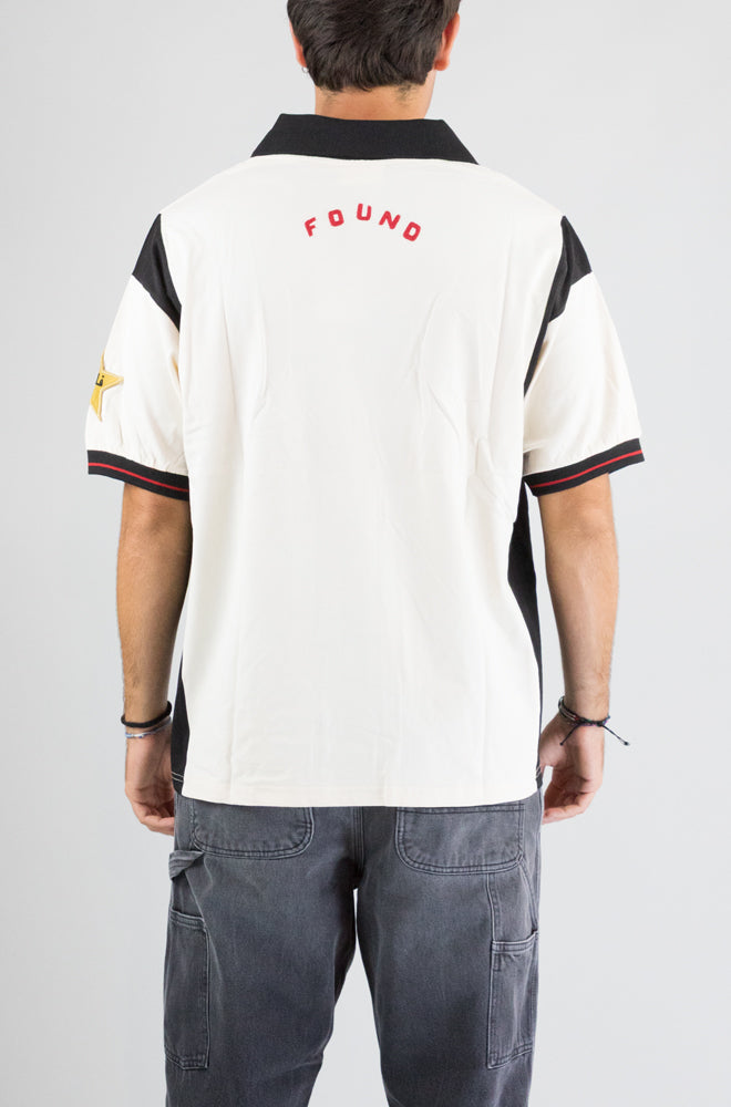 T-Shirt Found Cream Black da Uomo tt01012