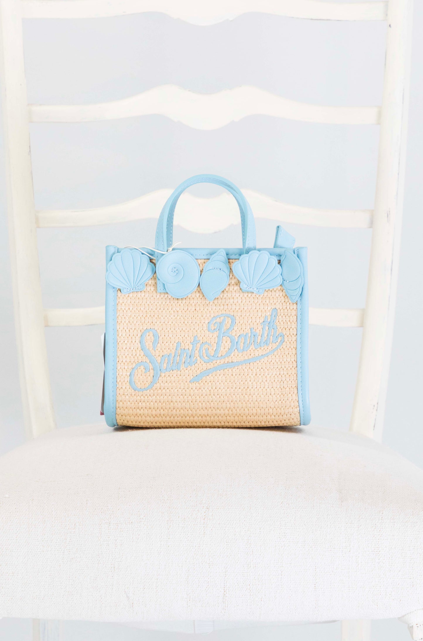 Borsa Mc2 Saint Barth 1131 Shell Border da Donna vivian mini straw